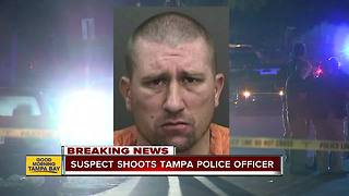 Tampa Police officer shot while serving warrant