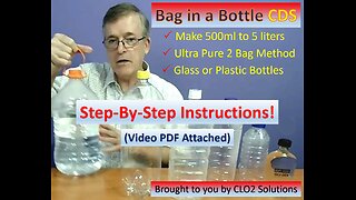 Learn how to make “Bag in a Bottle CDS” (Includes Step-By-Step Instructional PDF at the end)