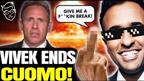 Cuomo Has PANIC ATTACK Live OnAir As Vivek DESTROYS Lib LIES To His FACE_ What Are You SMOKING_