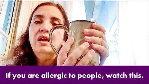 If you are allergic to people, watch this.