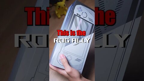 This is the ROG ALLY Handheld PC