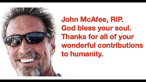 John McAfee Interview - Get Your Soul Back - February 2020 - "I Did Not Kill Myself" RIP (1946-2021)