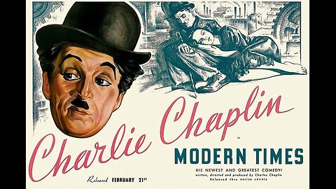 Charlie Chaplin Modern Times 1936