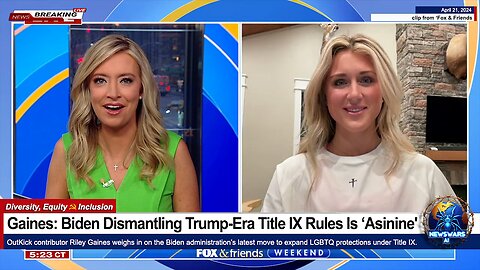 Riley Gaines: Biden Dismantling Trump Era Title IX Rules Is ‘Asinine'