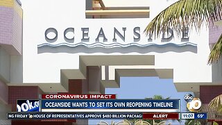 Oceanside wants to set its own reopening timeline