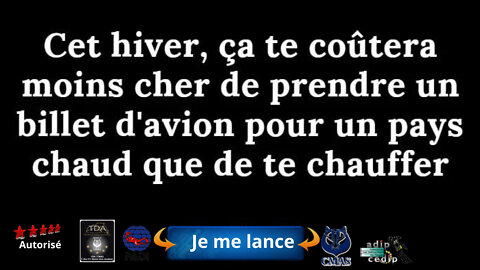 Cet hiver, ca te coutera moins cher de prendre un billet d’avion