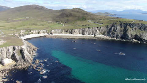 The Wild Atlantic Way: Ireland's spectacular coastal route captured by drone