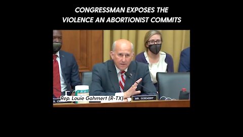 Congressman exposes the violence an abortionist commits