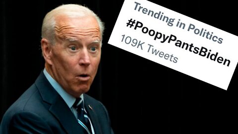 Did Joe Biden Sh*t Himself In Front Of The Pope?!? | "Poopy Pants Biden" Trends Number 1!