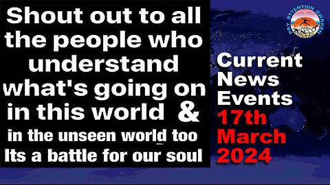 Current News Events - 17th April 2024 - The Controlling Terrorists Continue to Slaughter Humanity!