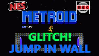 Metroid - Glitch - Jumping Through Walls - Retro Game Clipping