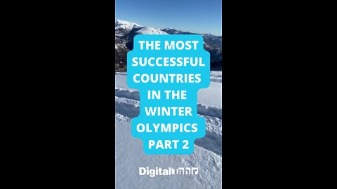The Most Successful Countries in the Winter Olympics PART 2