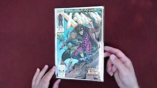 Reading Comic Books: Uncanny X-Men #266, 1990, First Appearance of Gambit, Marvel Comics [ASMR]