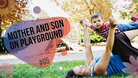 FAMILY - 10 photo inspirations - Mother and Son on Playground [#05]