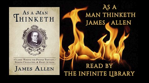 As A Man Thinketh (1903) Full Audiobook By James Allen | Featuring a Crackling Fire