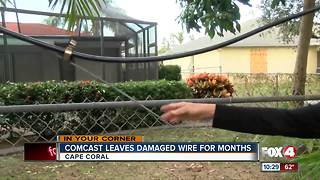 Nerves frayed, woman seeks answers on downed wire
