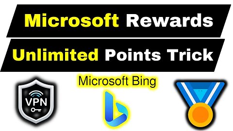 Microsoft Rewards Unlimited Points Trick 2023 || Earn Unlimited Microsoft Reward Points || Rewards