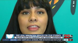 Free legal immigration services for CSUB students