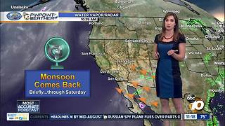 10News Pinpoint Weather with Meteorologist Megan Parry