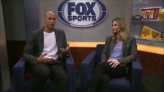 Richard Jefferson talks Kyrie & Flat Earth on FOX Sports - Mark Sargent ✅