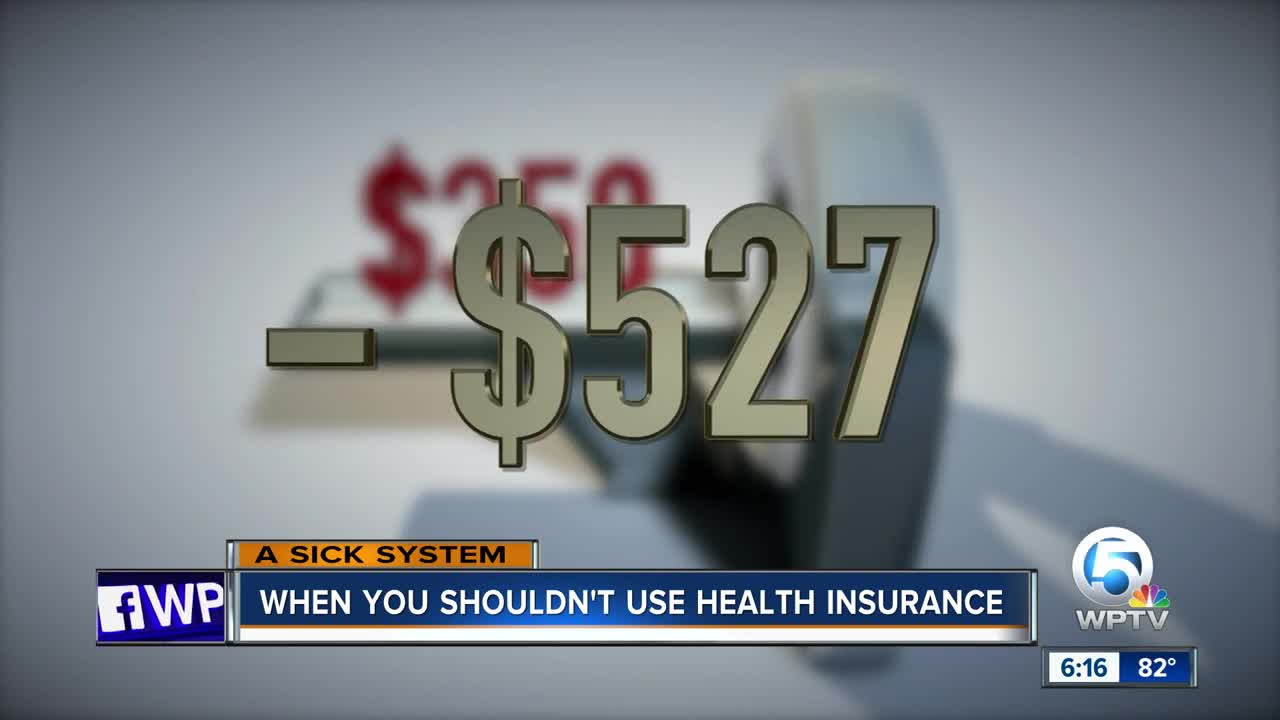 Lantana man saves money on medical test by not using health insurance