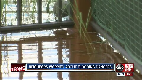 Polk Co. woman prepares for home to be flooded after Crooked Lake continues to rise