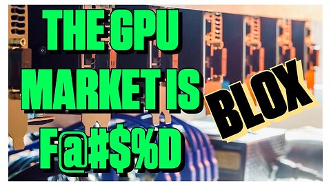 The GPU Market is F#$*CD