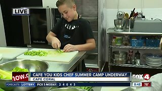 Cafe You kids chef summer camp program underway