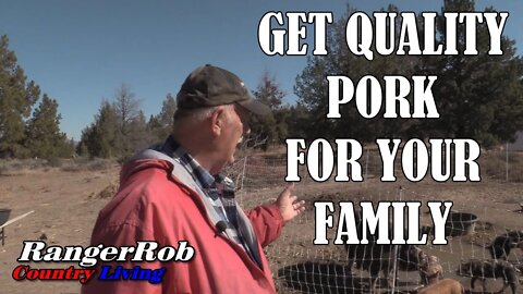 Local Raised, Quality Pork For Your Family In Central Oregon