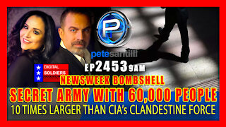 EP 2453-9AM NEWSWEEK EXPOSES MILITARY's SECRET UNDERCOVER ARMY 60,000 STRONG