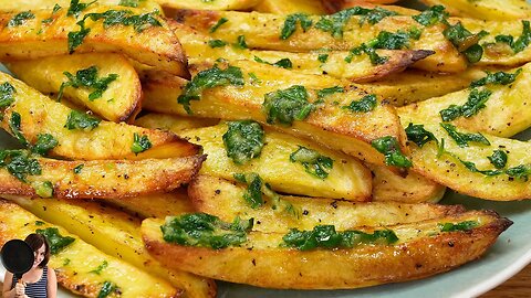 Potatoes with onions are tastier than meat. They are so delicious!