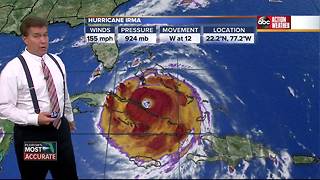 Hurricane Irma Update | Florida's Most Accurate Forecast with Denis Phillips on Friday at 9PM