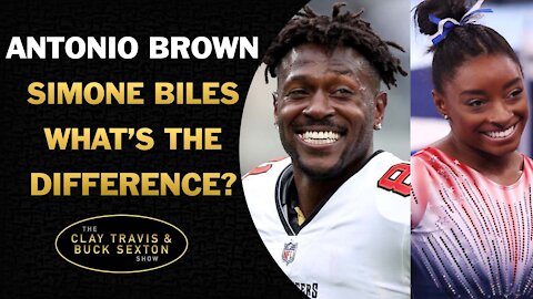Antonio Brown and Simone Biles: What's the Difference?