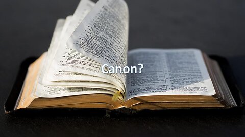 Biblical Canon 1