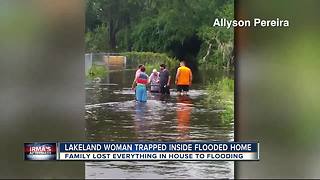 Family rescues disabled grandmother from flooded home in Lakeland