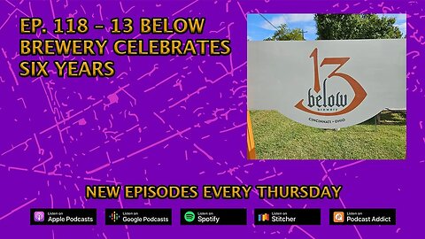 CPP Ep. 118 – 13 Below Brewery Celebrates Six Years