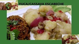 Puerto Rican Recipes: Yuca Cassava Escabeche