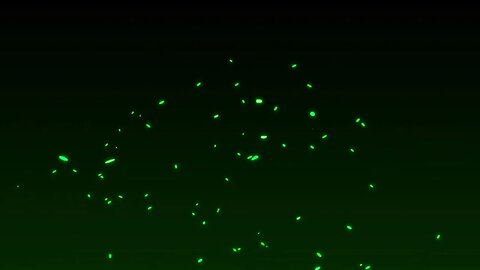 Green Fire Particles Background Backdrop 4K 30fps Copyright Free