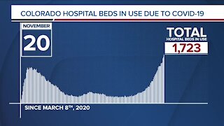 GRAPH: COVID-19 hospital beds in use as of November 20, 2020