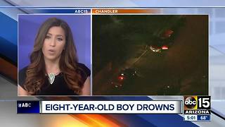 8-year-old dead after being pulled from pool in Chandler