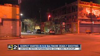 Man, fatally shot in the head in Northwest Baltimore
