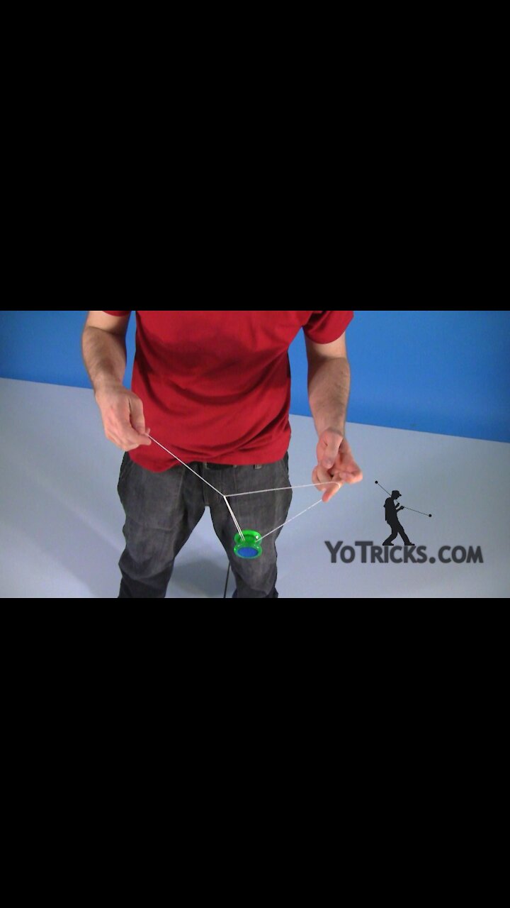 Triangle deals yoyo trick