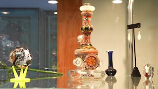 Glass Blowing artist uses passion to make bongs