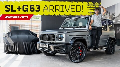 Collecting My G63 Magno Edition + My New SL 55 Arrives Early!!