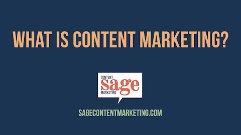 What is Content Marketing?