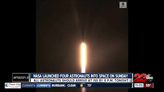 SpaceX launches four astronauts to ISS, two from Kern County