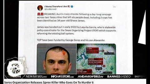 Soros Organization Releases Spree Killer Who Goes On To Murder 6!!