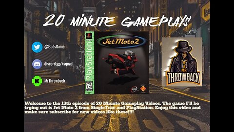 20 Minute Gameplays: Jet Moto 2