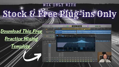 Mixing Vocal to a Two Track Beat Using Free & Stock Plug-ins *Free Mixing Template
