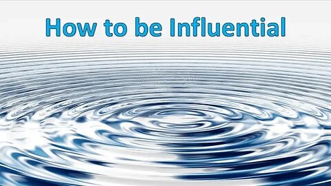 Knowing your Spheres of Influence